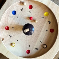 Roulette tyrolienne en bois