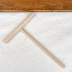 Râteau à crêpes rond en hêtre