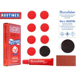 Rustines en boîte carton