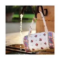 Sac de voyage Petit Escampadou blanc Souleiado