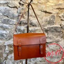Sac en cuir 40x28x14