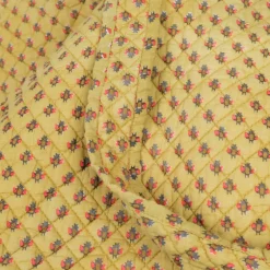 Sac géant provençal ocre motifs mouches