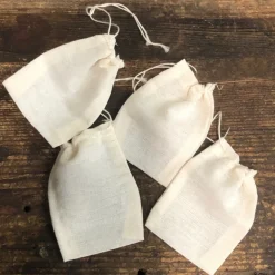 4 sachets à épices réutilisables