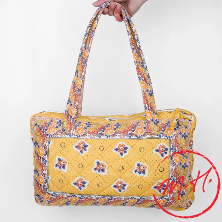 Sac à main ADIANA jaune Souleiado