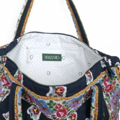 Sac matelassé Adiana noir