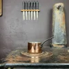 Saucière en cuivre étamée