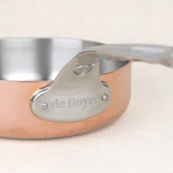 Sauteuse droite cuivre prima matera induction