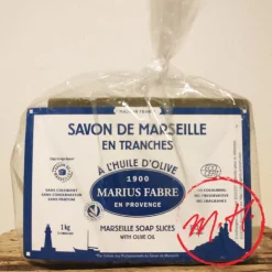 Savon de Marseille brut tranches 1kg