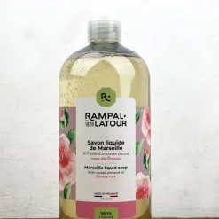 Savon liquide de Marseille Rose de Grasse