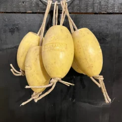 Savon ovale à corde citron