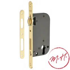 Serrure encastrable porte battante