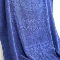 Serviette de plage blason Maison Empereur