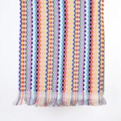Serviette de plage multicolore