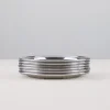 Set de 6 sous-verre inox