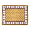 Set de table Fleur d'Arles jaune Souleiado
