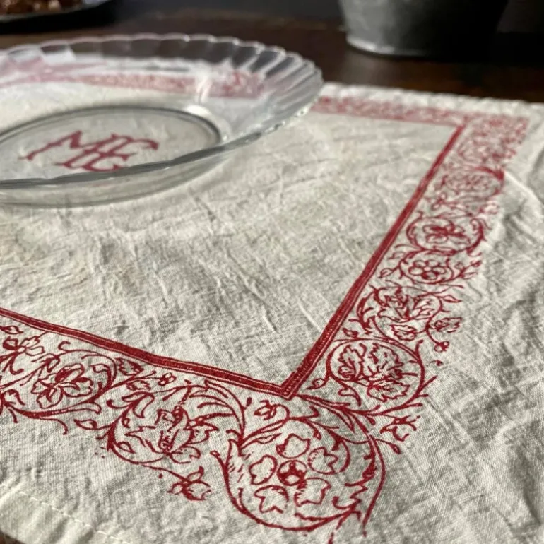 Set de table ME rouge