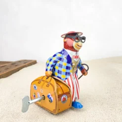 Singe avec valise