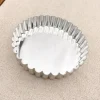 Tartelette en fer blanc à fond mobile