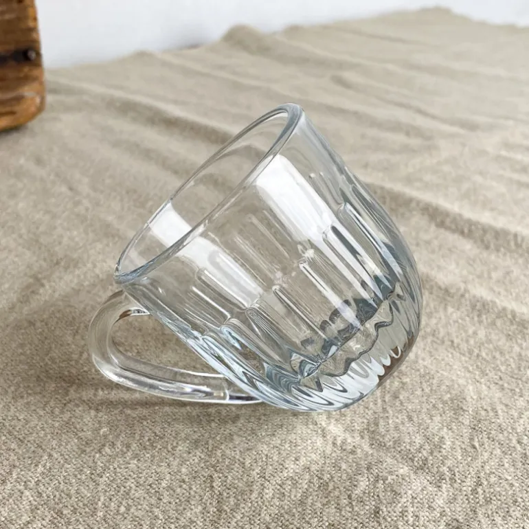 Tasse à café en verre