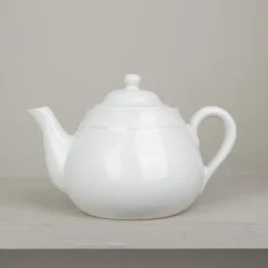 Théière en grès naturel