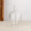 Tirelire en verre