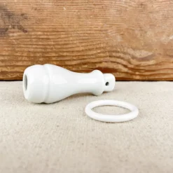 Tirette WC en porcelaine