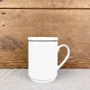 Tisanière en porcelaine blanche 0,30L