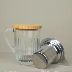 Tisanière en verre