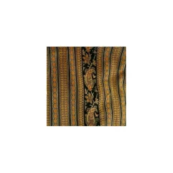 Tissu au mètre "bandes Bonis" noir