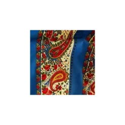 Tissu au mètre "bandes Maianenco" bleu
