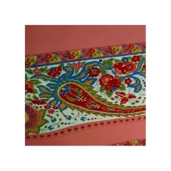 Tissu au mètre "bandes Maianenco" rose