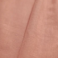 Tissus au mètre lin bois de rose