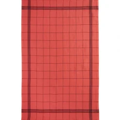 Torchon à carreaux lin