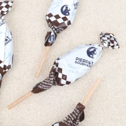 Étui de 10 sucettes Chocolat Pierrot Gourmand