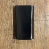 Étui porte-clés en cuir noir