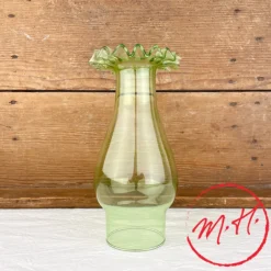 Verre de lampe vert Ø 65 mm
