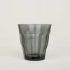 6 verres Picardie 25 cl gris fumé
