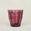 4 verres Picardie 25 cl prune