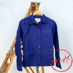 Veste de travail bleue Mont Saint Michel