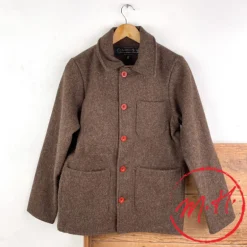Veste en Laine marron Le Laboureur