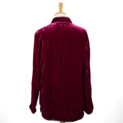 Veste en velours de soie