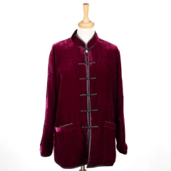 Veste en velours de soie