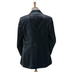 Veste Gardian Femme Velours Noir