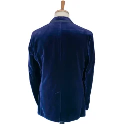 Veste Gardian Homme Velours Bleu