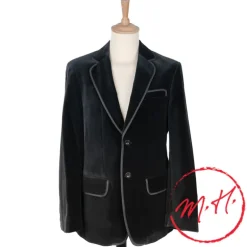 Veste Gardian Homme Velours Noir