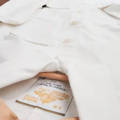 Veste moleskine blanche Femme Mont Saint Michel