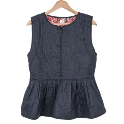 Veste sans manche réversible cachemire