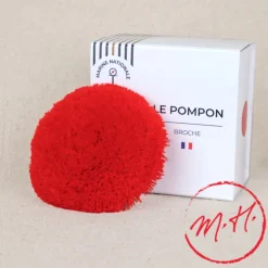 Véritable pompon rouge de marin