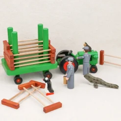 Zoo et ses animaux en bois